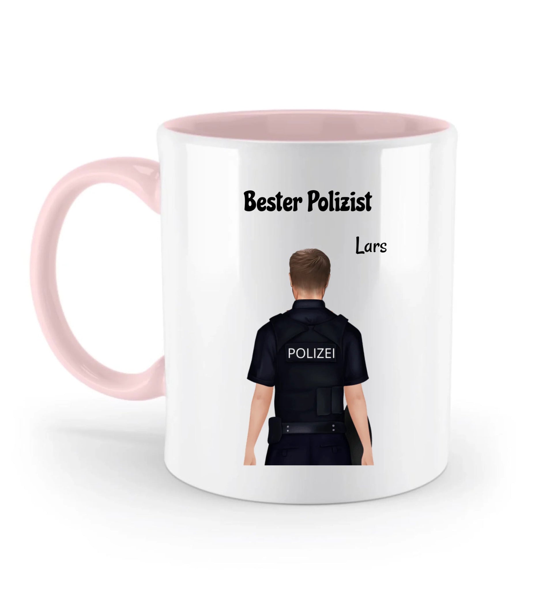 Personalisierte Polizei Tasse Geschenk für Mann - Cantty