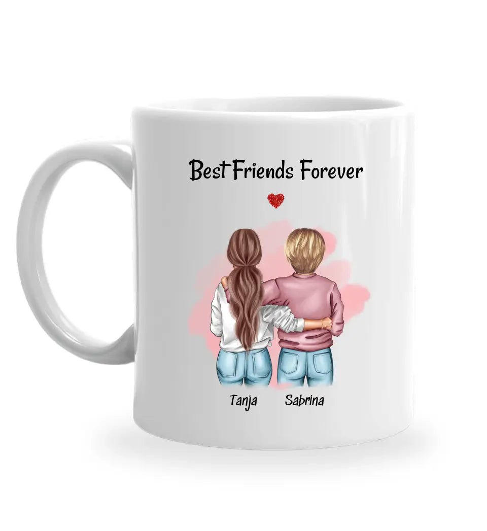 Personalisierte Tasse Beste Freundin Geschenk - Cantty