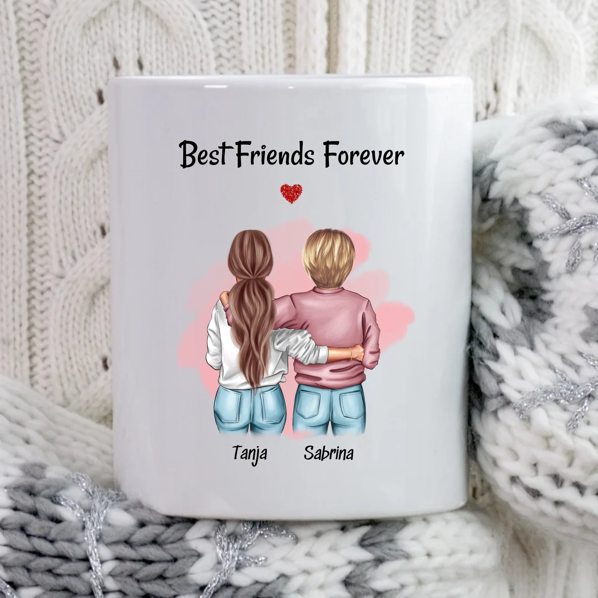 Personalisierte Tasse Beste Freundin Geschenk - Cantty