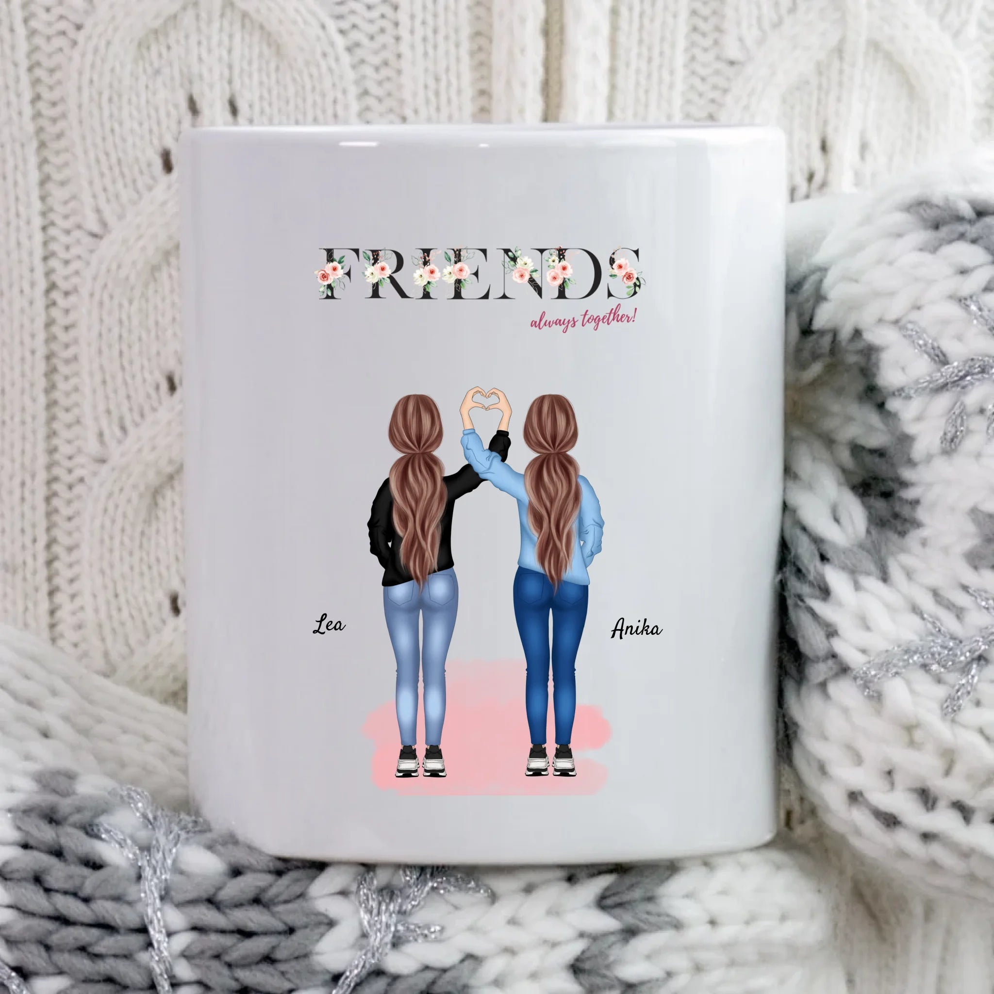 Personalisierte Tasse für beste Freundin Geschenk - Cantty