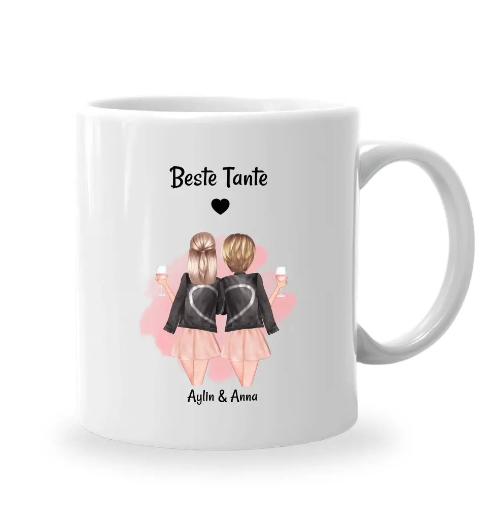 Personalisierte Tasse für Tante - Cantty