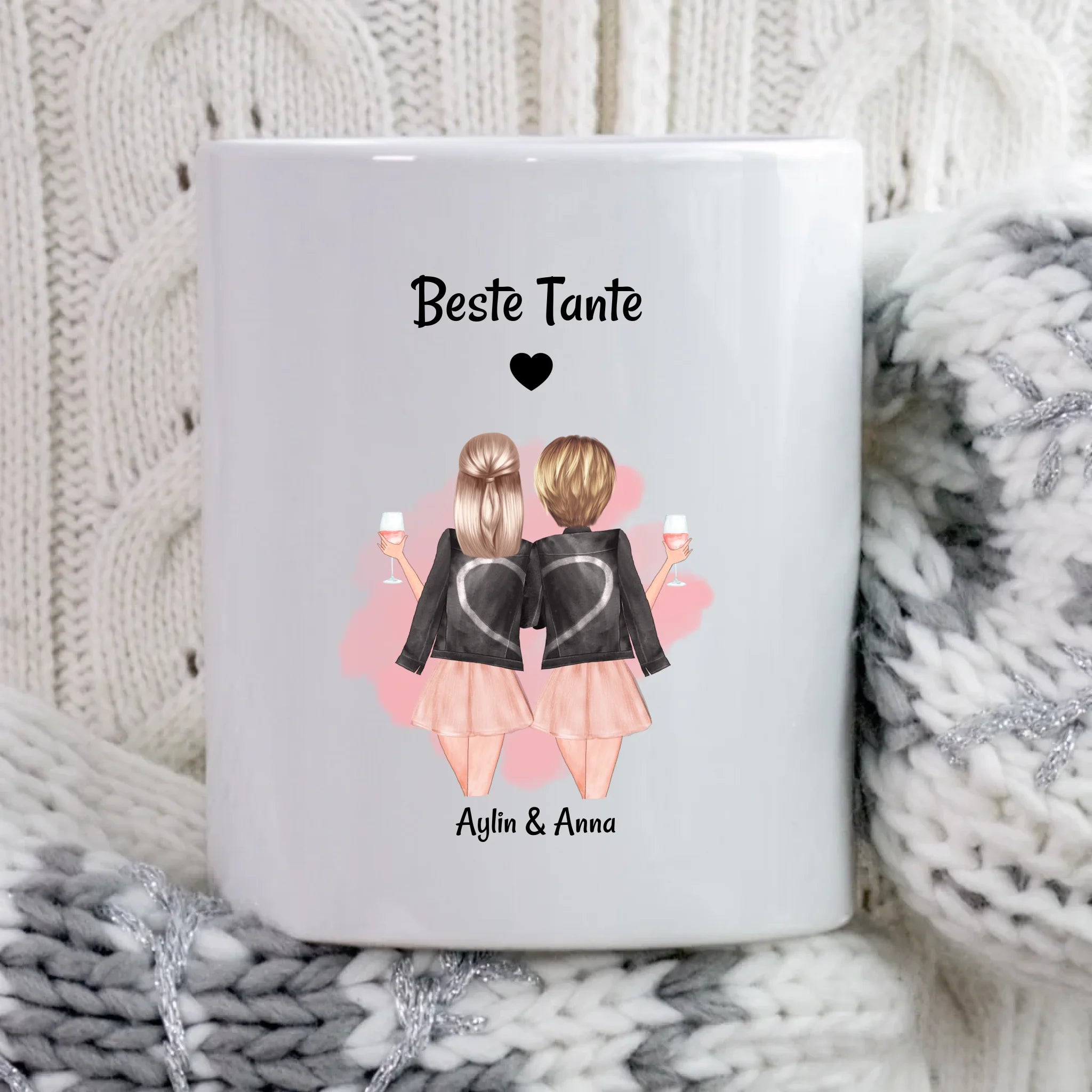 Personalisierte Tasse für Tante - Cantty