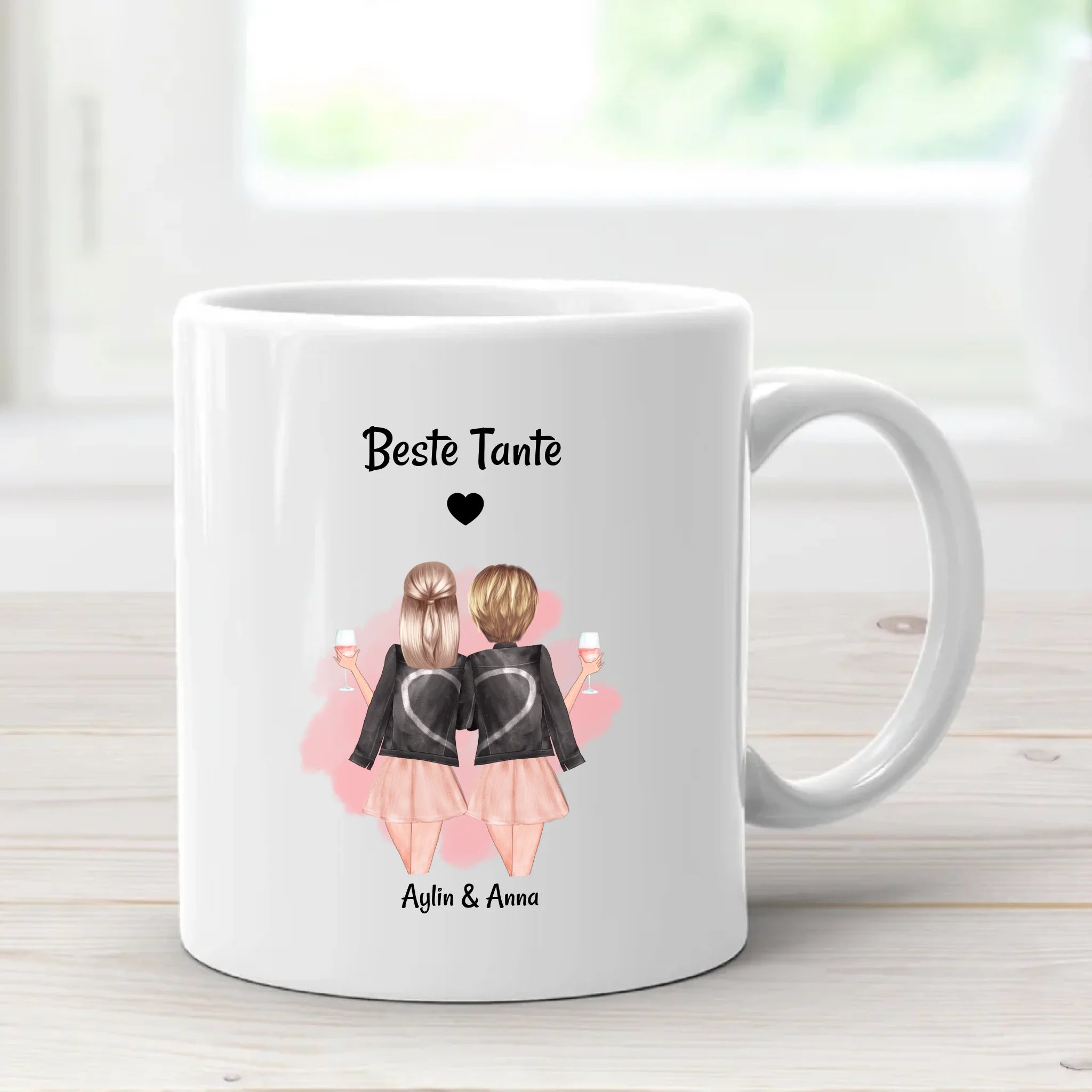 Personalisierte Tasse für Tante - Cantty