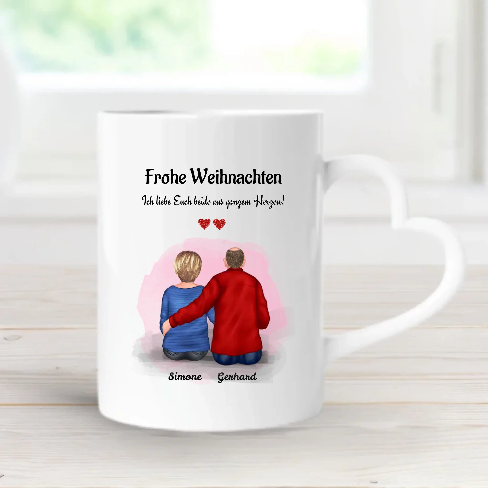 Personalisierte Tasse Geschenk für Oma Opa Weihnachten - Cantty