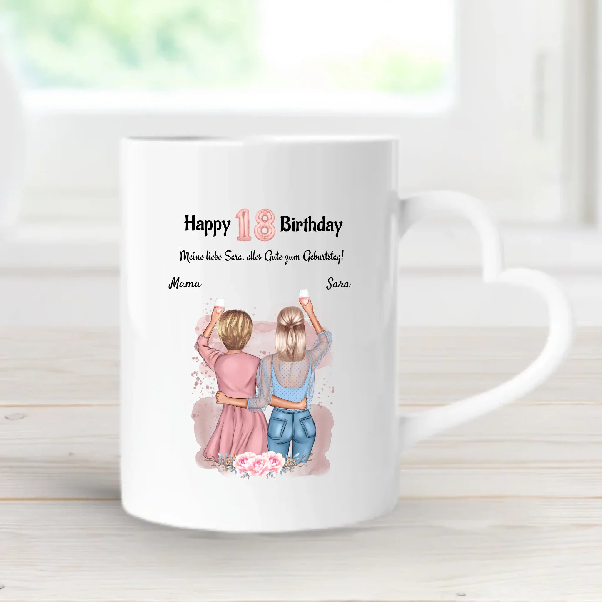 Personalisierte Tasse Tochter Geburtstag Geschenk - Cantty