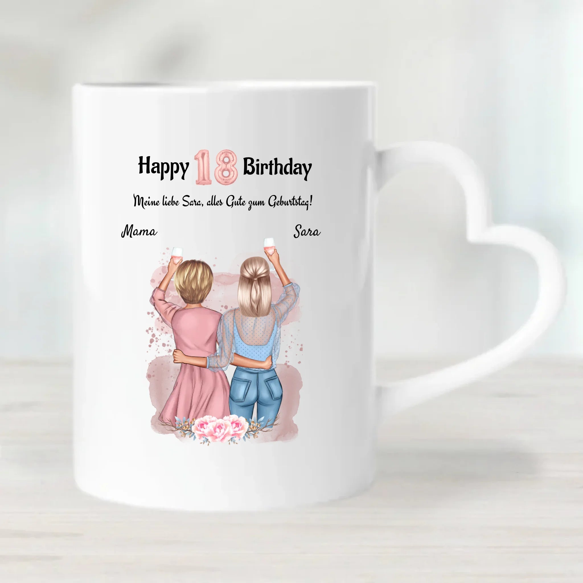 Personalisierte Tasse Tochter Geburtstag Geschenk - Cantty