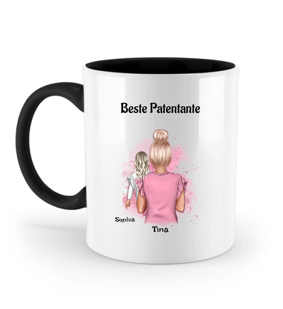 Personalisiertes Tasse Geschenk für Patentante - Cantty