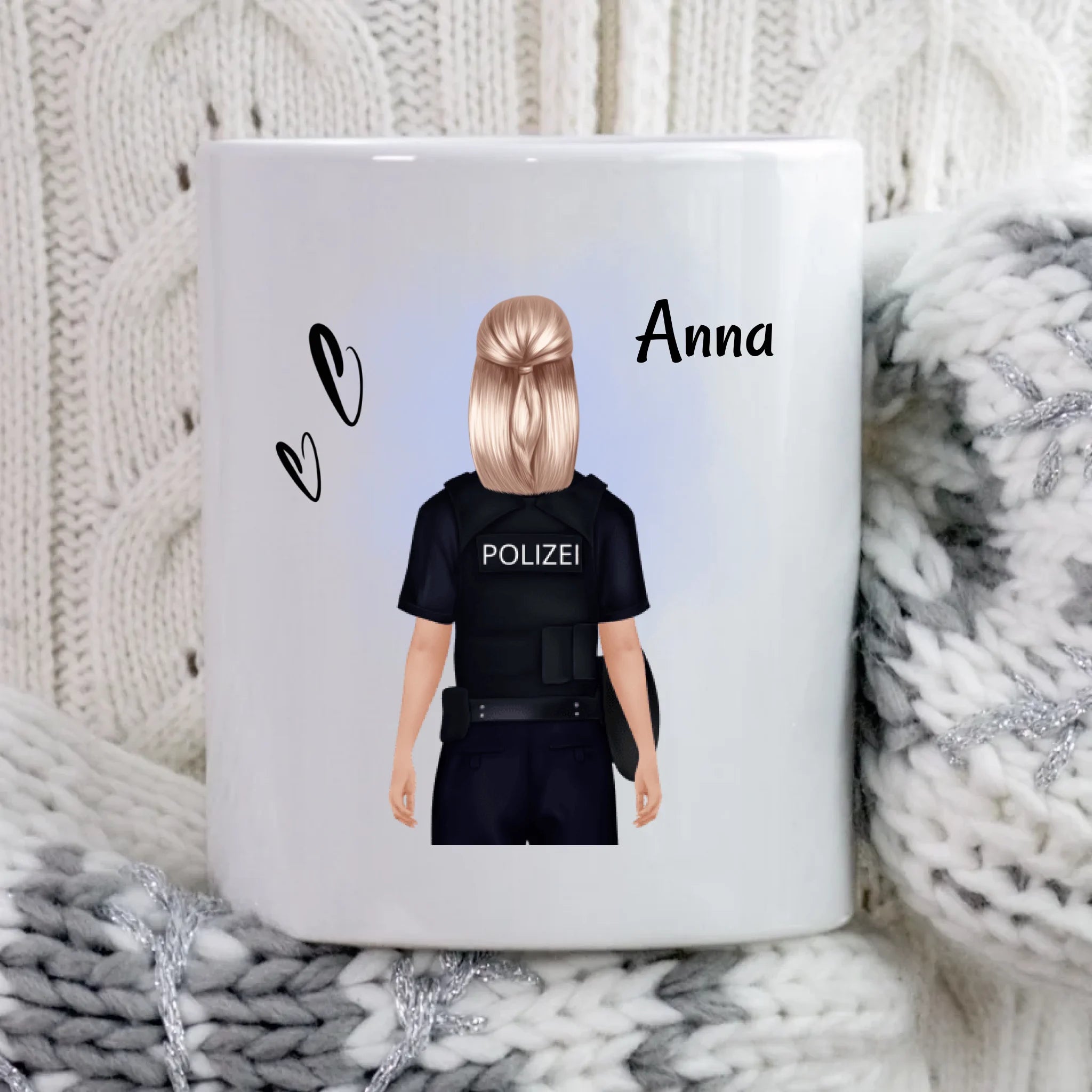 Polizistin Tasse Beförderung Abschluss Ausbildung Geschenk - Cantty