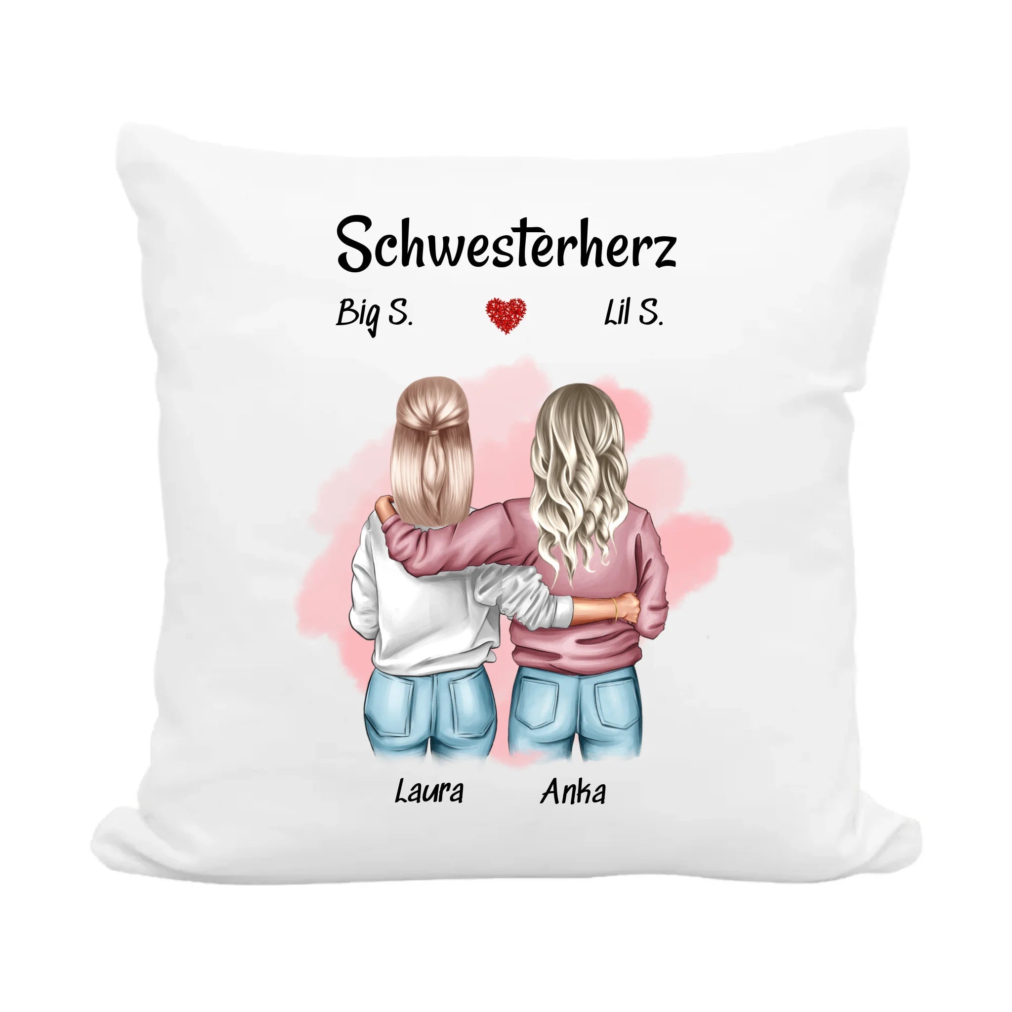 Schwester Kissen Geschenk - Cantty