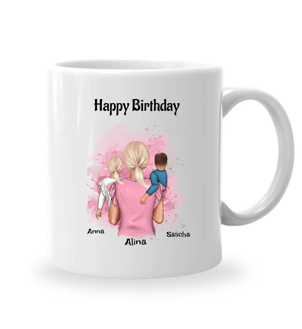 Tante Geburtstagsgeschenk Tasse mit Namen - Cantty