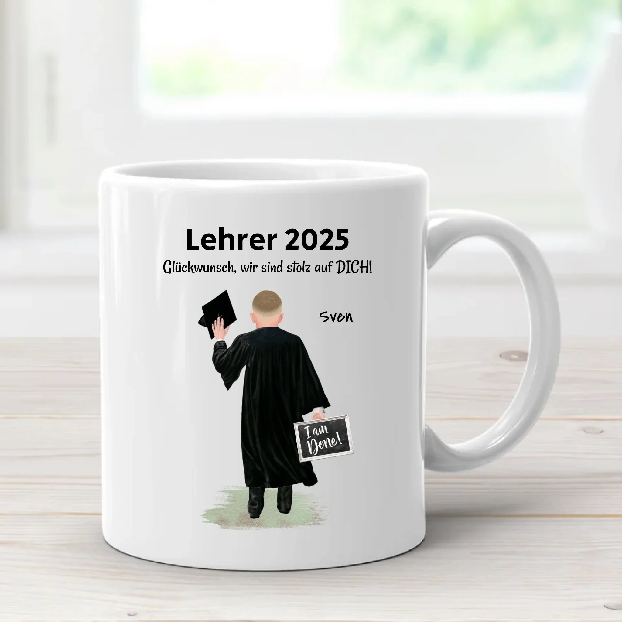 Tasse Abschlussgeschenk für Lehrer - Cantty