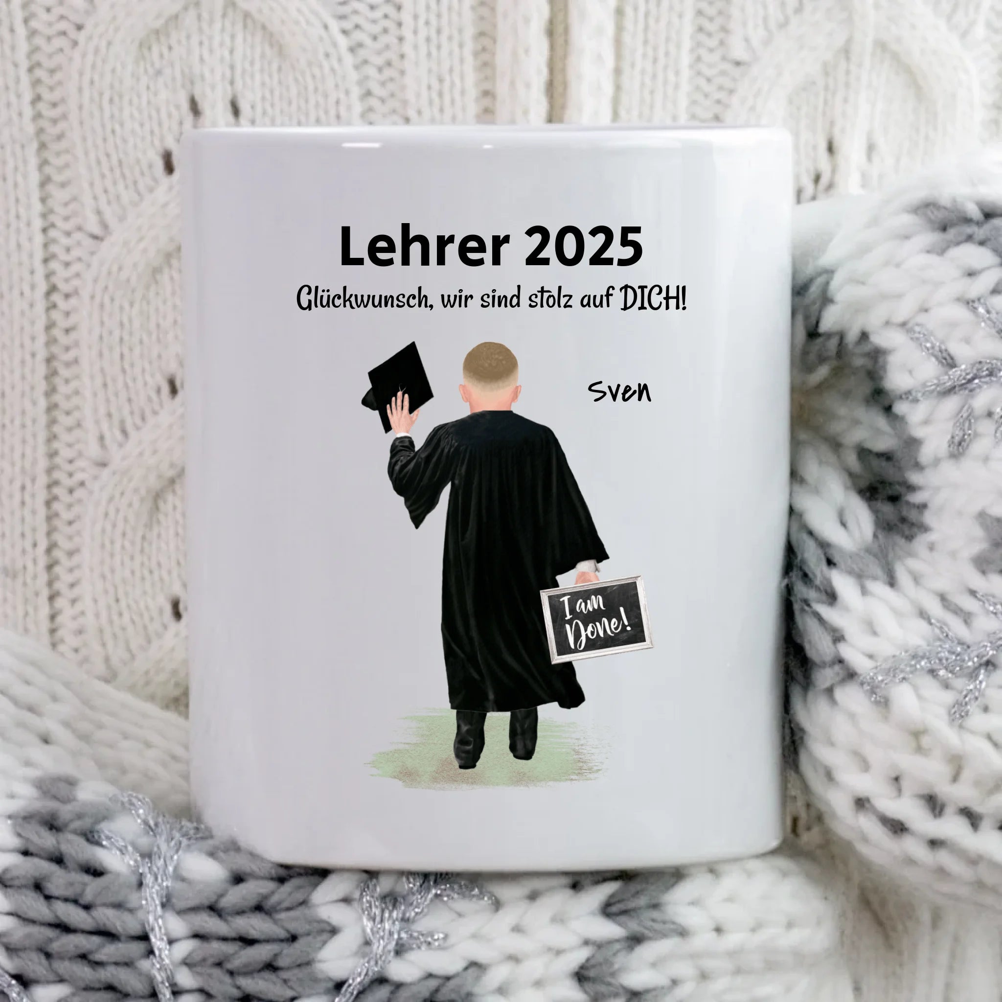 Tasse Abschlussgeschenk für Lehrer - Cantty