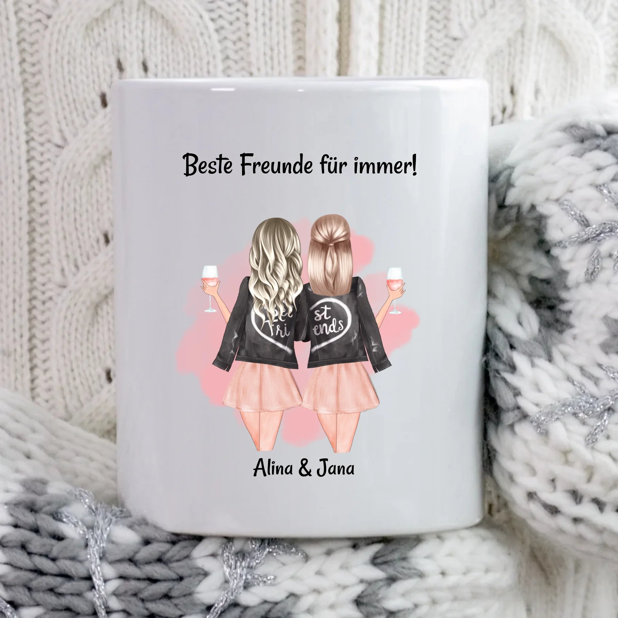 Tasse beste Freundin Geschenk personalisiert - Cantty