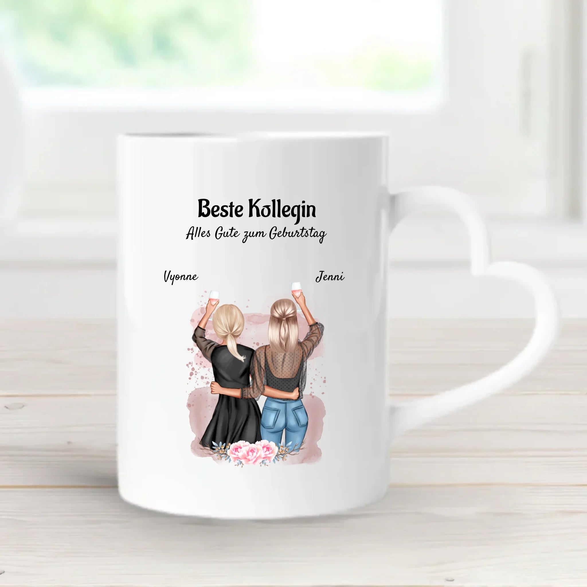 Tasse Beste Kollegin & Lieblingskollegin Geburtstag Geschenk - Cantty