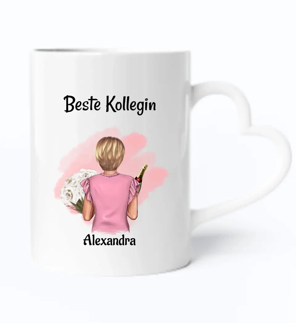 Tasse für Kollegin Geschenk personalisiert - Cantty