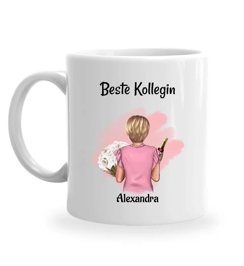 Tasse für Kollegin Geschenk personalisiert - Cantty