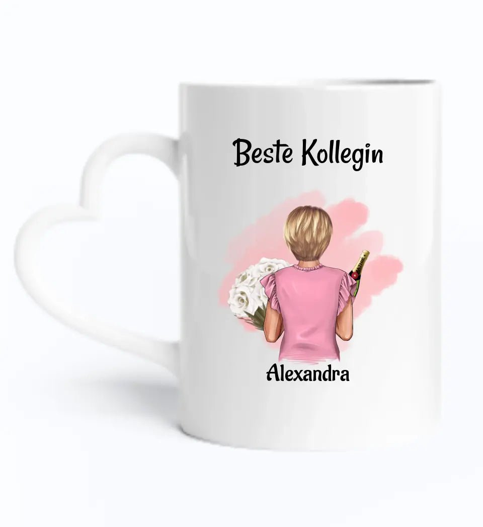 Tasse für Kollegin Geschenk personalisiert - Cantty