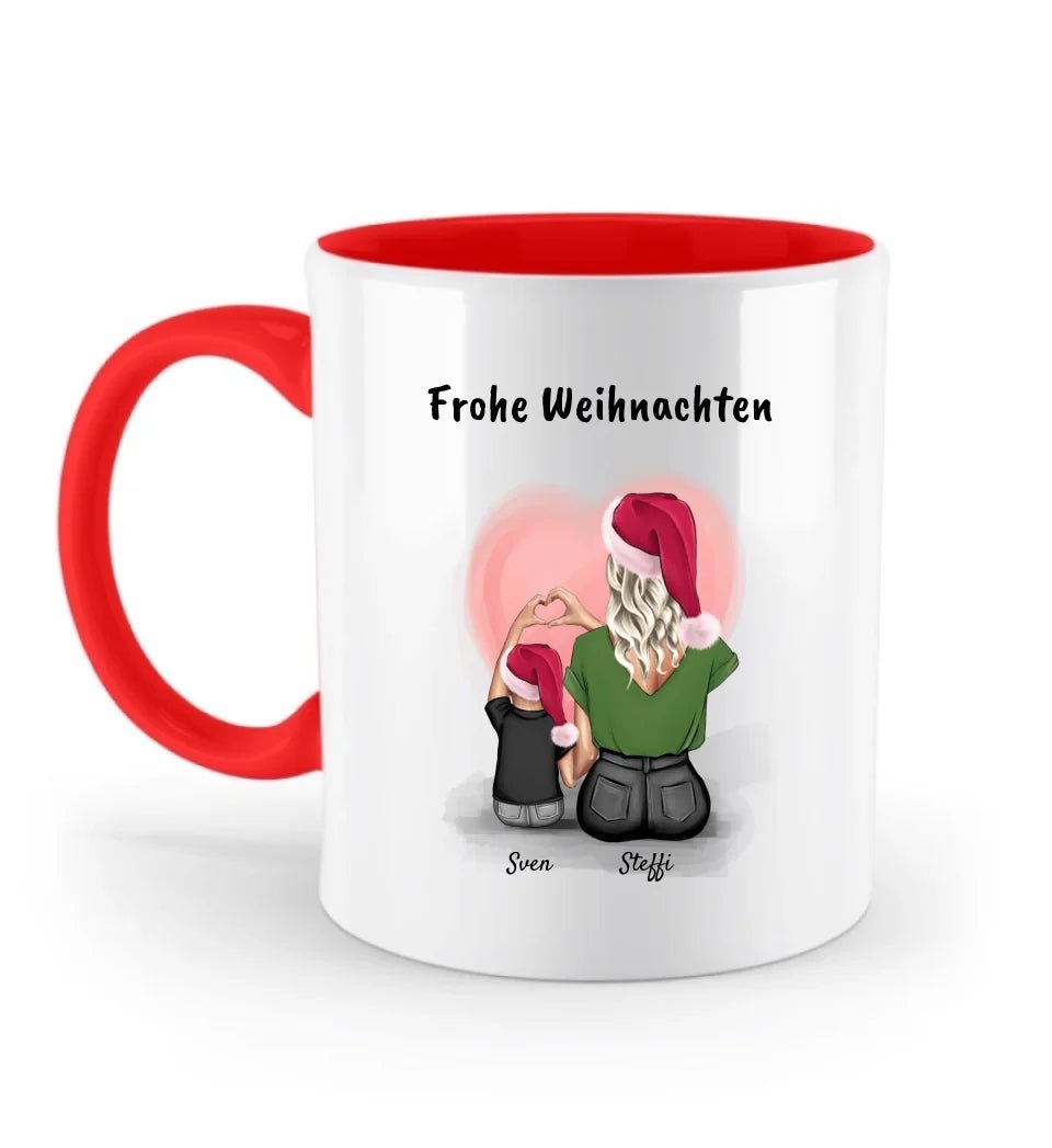 Tasse für Patentante Weihnachten von Patenkind - Cantty