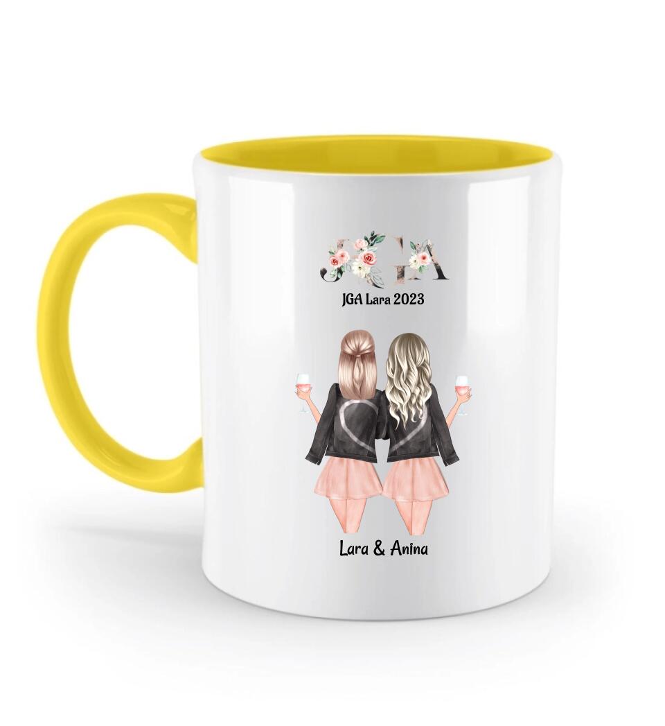 Tasse Geschenk beste Freundin JGA - Cantty