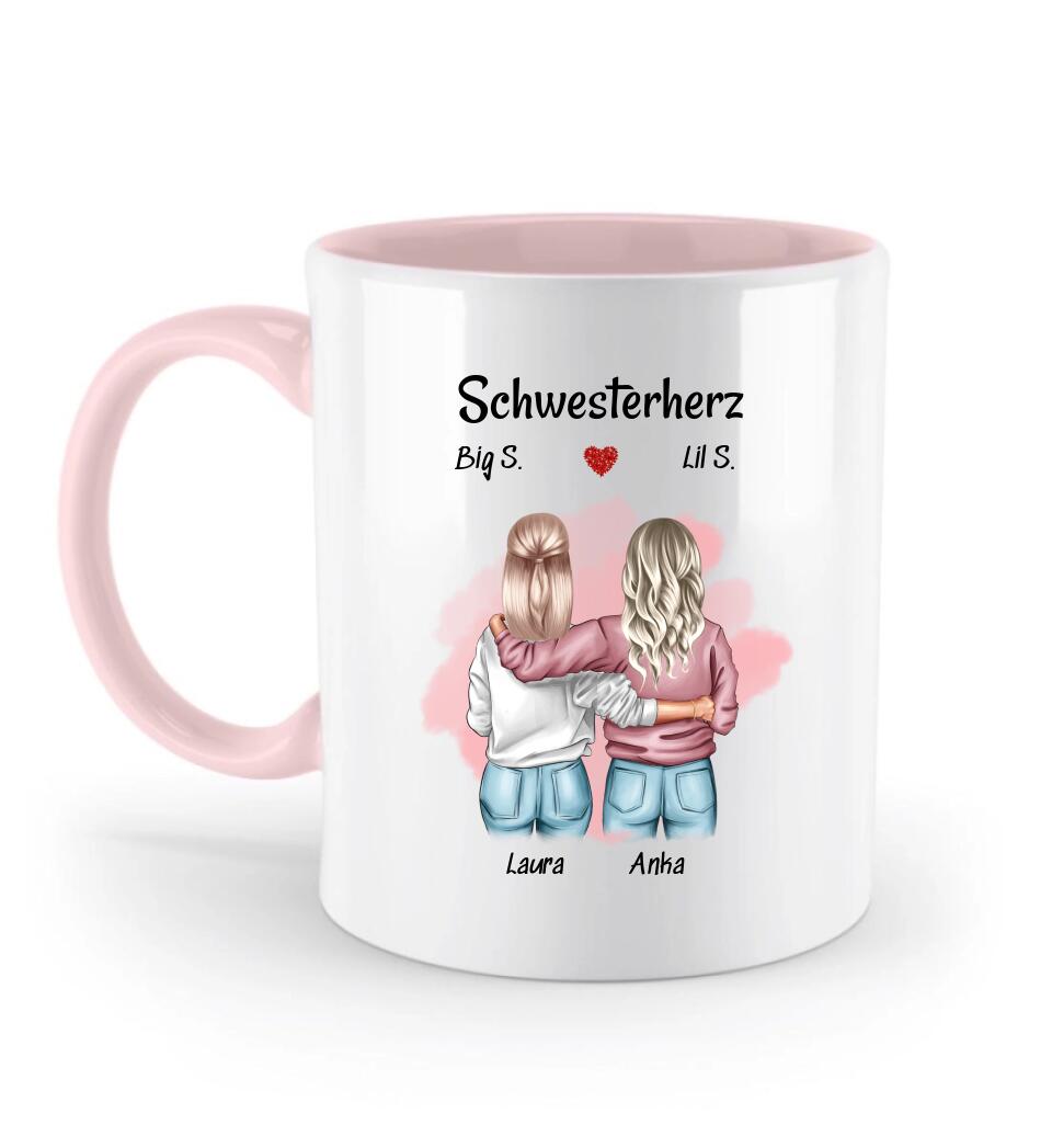 Tasse Geschenk Schwesterherz - Cantty