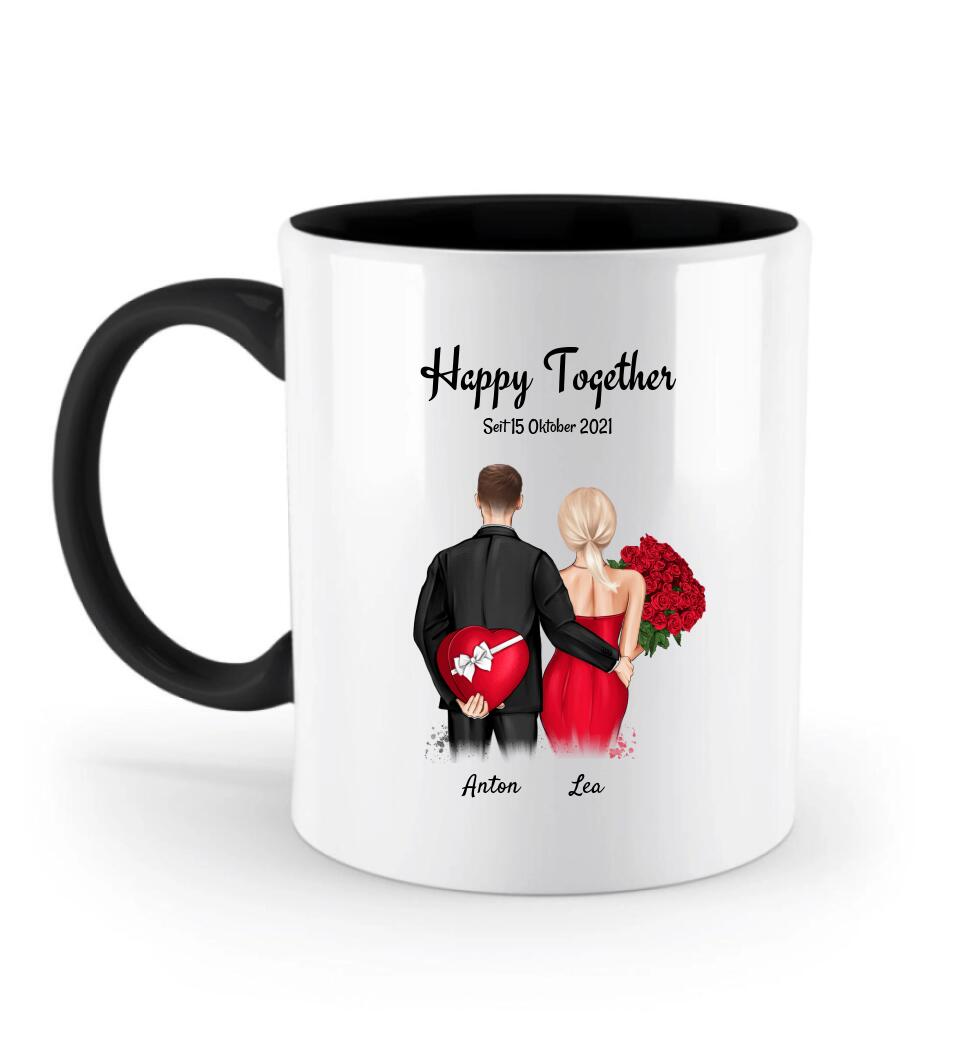 Tasse Geschenk zum Jahrestag für die Freundin - Cantty