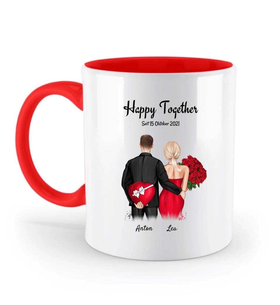 Tasse Geschenk zum Jahrestag für die Freundin - Cantty