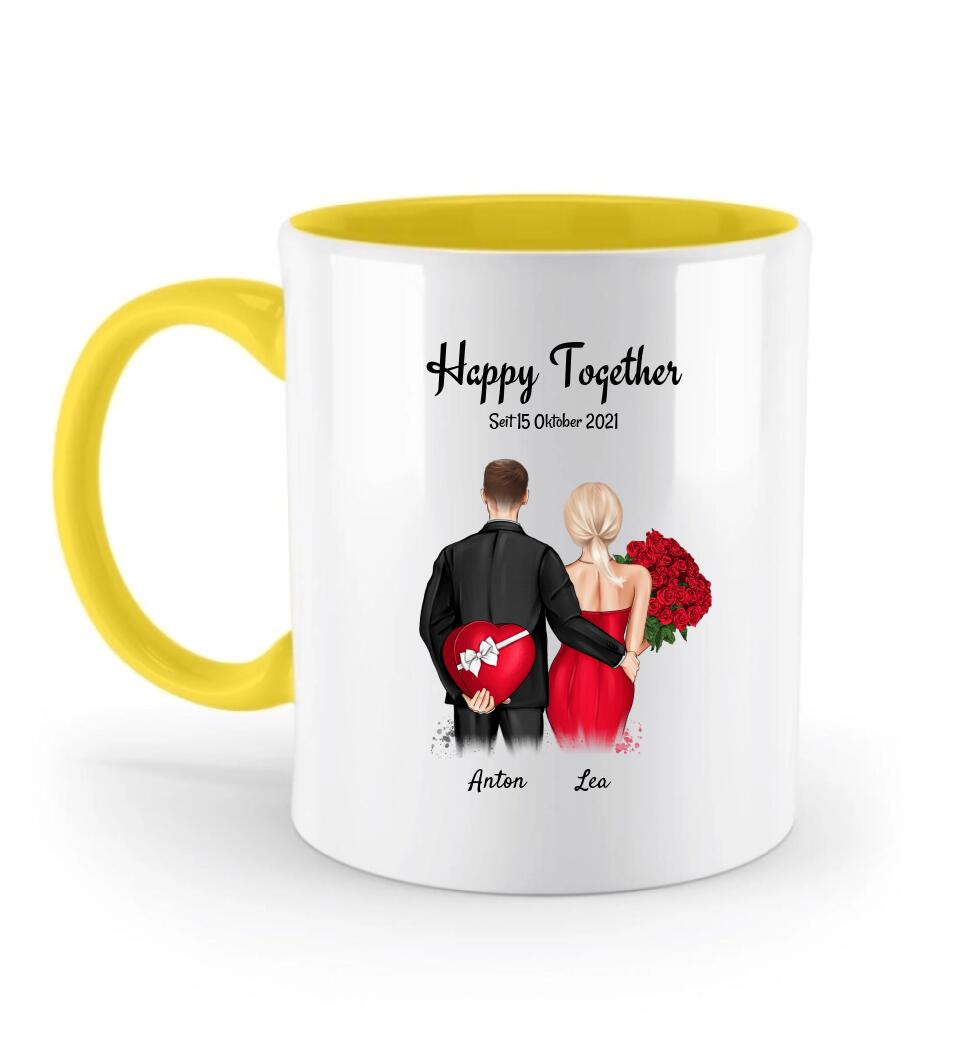 Tasse Geschenk zum Jahrestag für die Freundin - Cantty