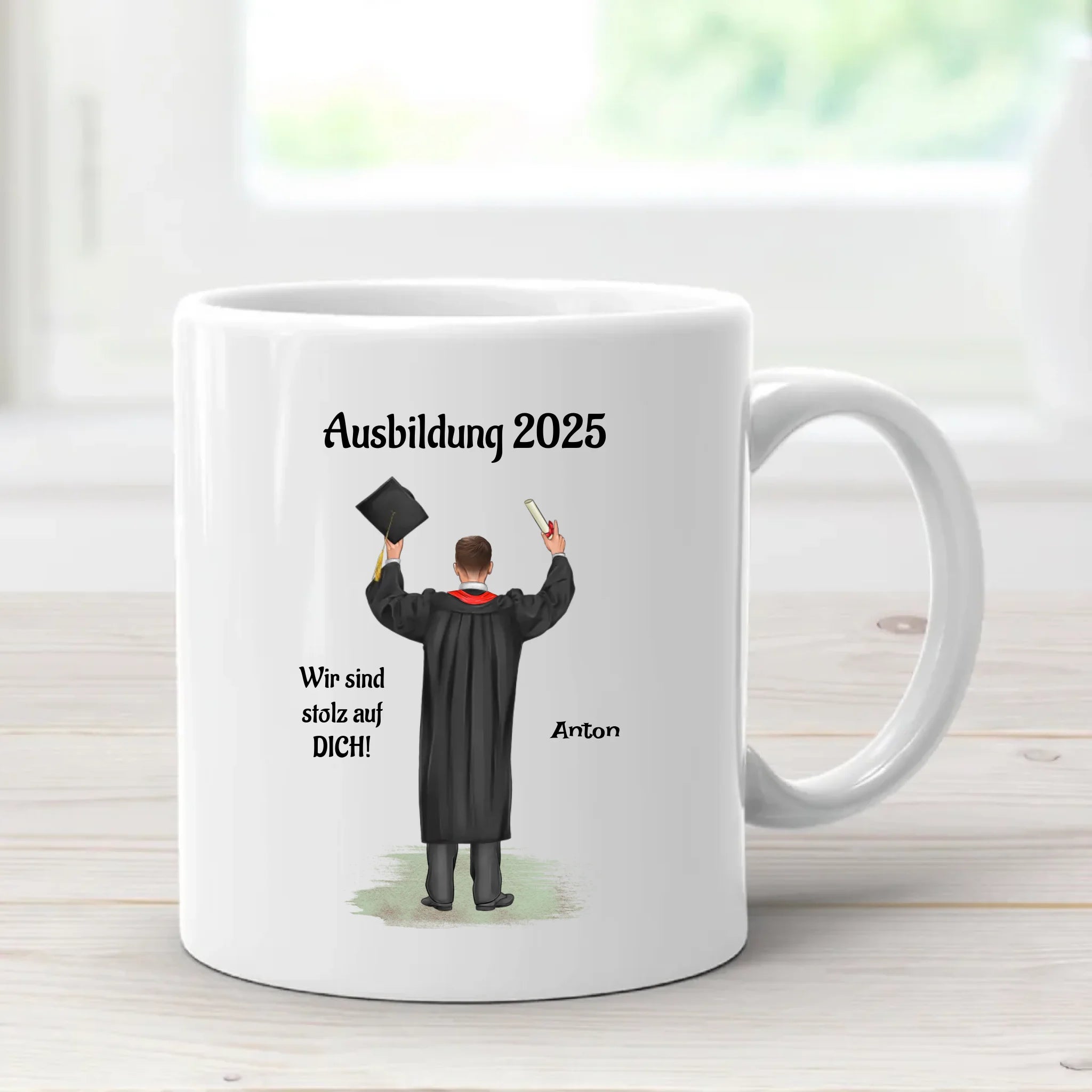 Tasse Geschenk zur bestandenen Ausbildung Prüfung - Cantty