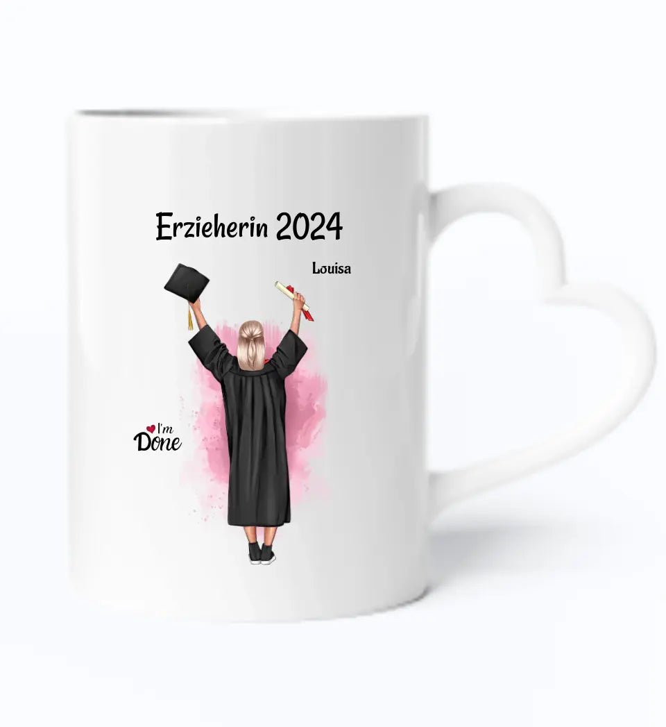 Tasse Geschenk zur bestandenen Ausbildung Prüfung - Cantty