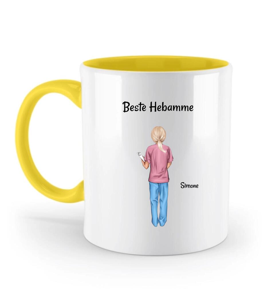 Tasse Hebamme Geschenk personalisiert - Cantty