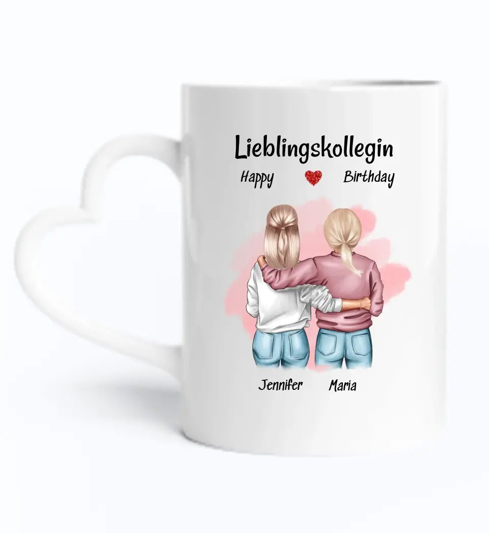 Tasse Lieblingskollegin Geschenk Geburtstag & Abschied - Cantty