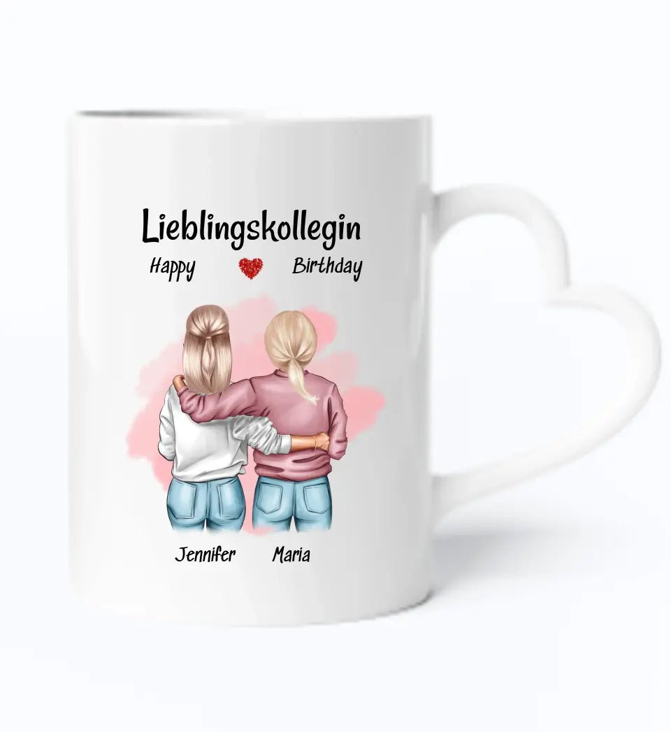 Tasse Lieblingskollegin Geschenk Geburtstag & Abschied - Cantty