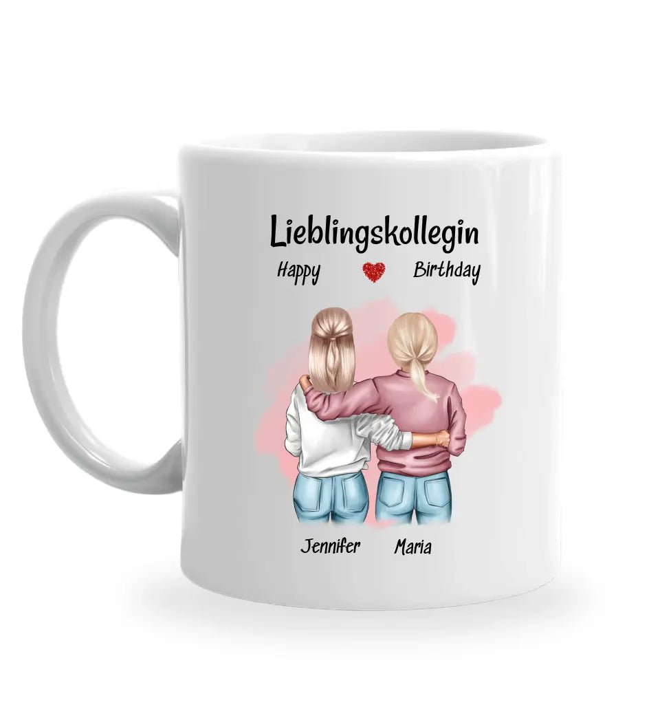 Tasse Lieblingskollegin Geschenk Geburtstag & Abschied - Cantty