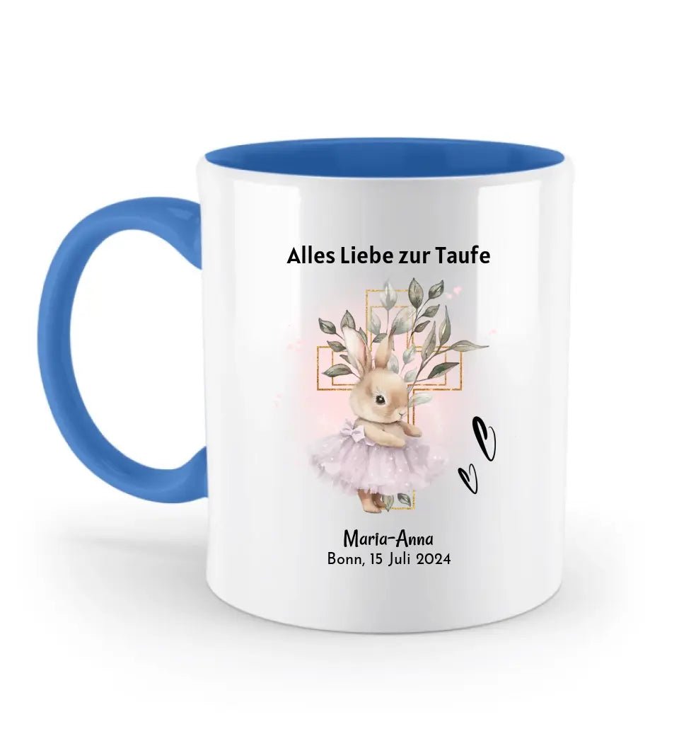 Tasse Mädchen Taufe Geschenk personalisiert - Cantty