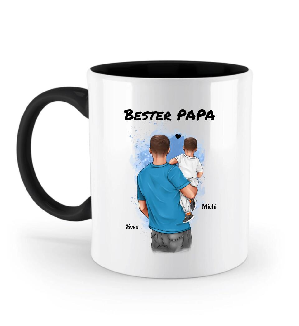 Tasse Vater Sohn Geschenk personalisiert - Cantty