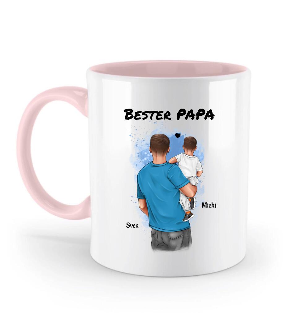 Tasse Vater Sohn Geschenk personalisiert - Cantty