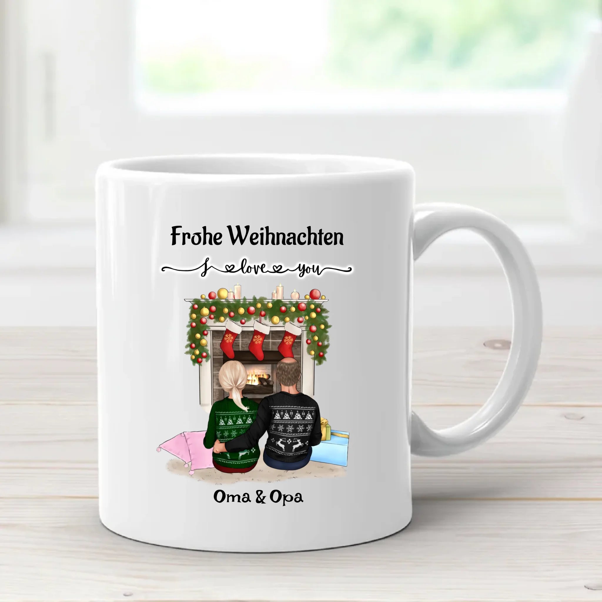 Tasse Weihnachtsgeschenk Opa & Oma - Cantty