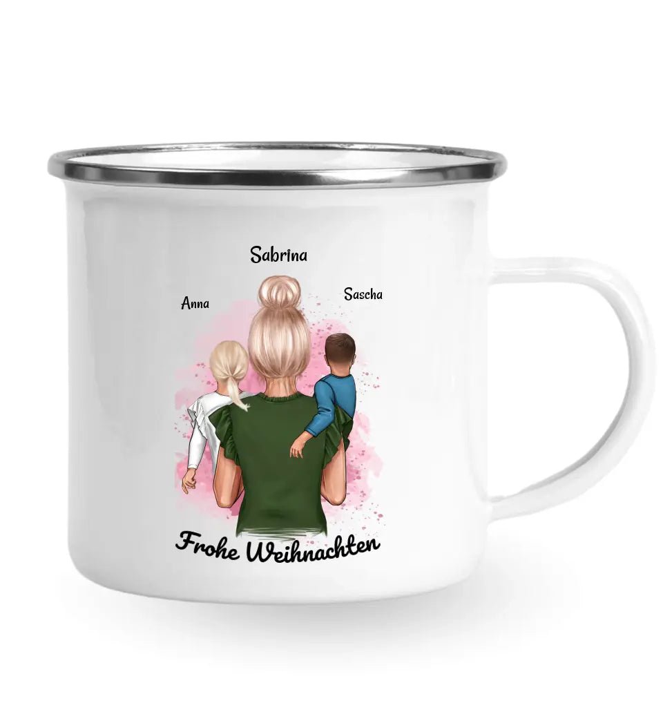 Tasse Weihnachtsgeschenk Patenkind an Patentante personalisiert - Cantty