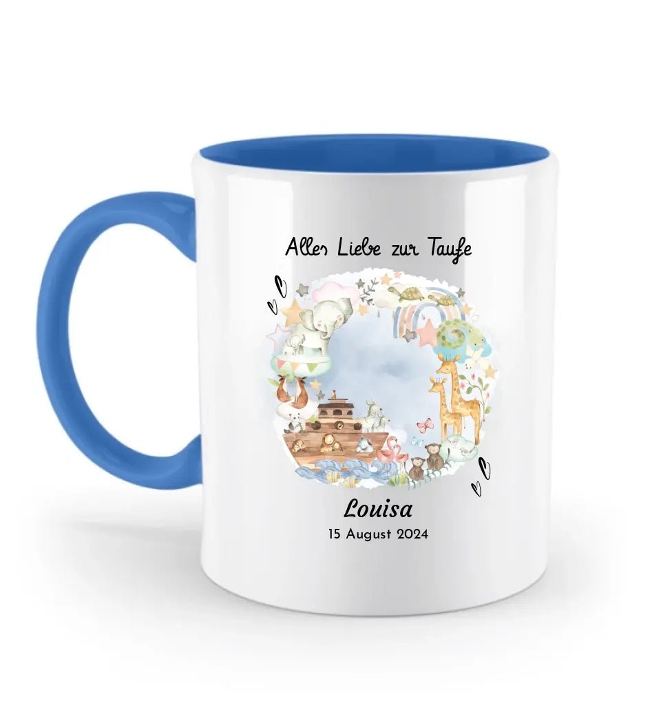 Taufe Tasse Geschenk personalisiert - Cantty