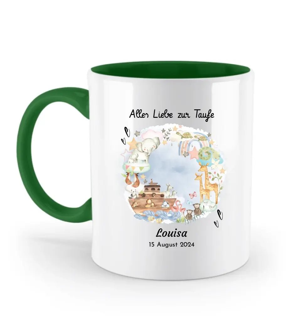 Taufe Tasse Geschenk personalisiert - Cantty