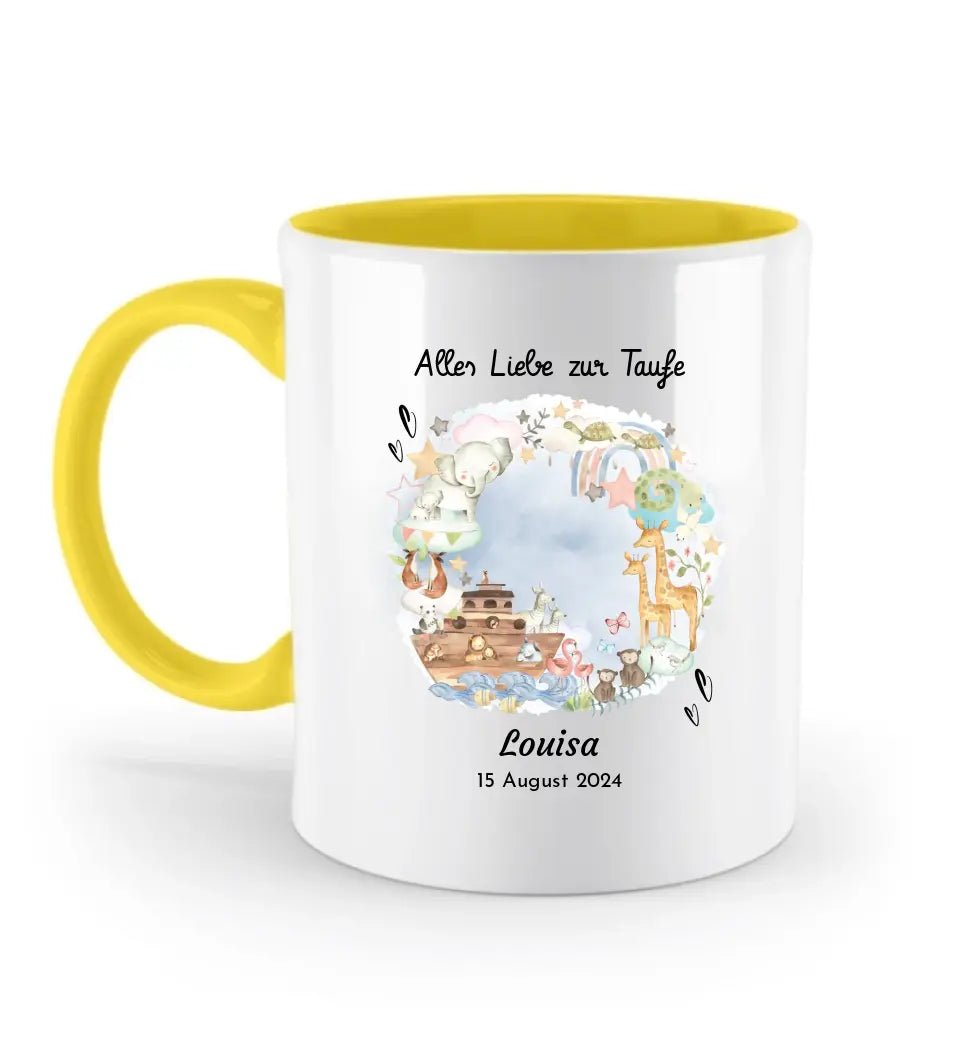 Taufe Tasse Geschenk personalisiert - Cantty