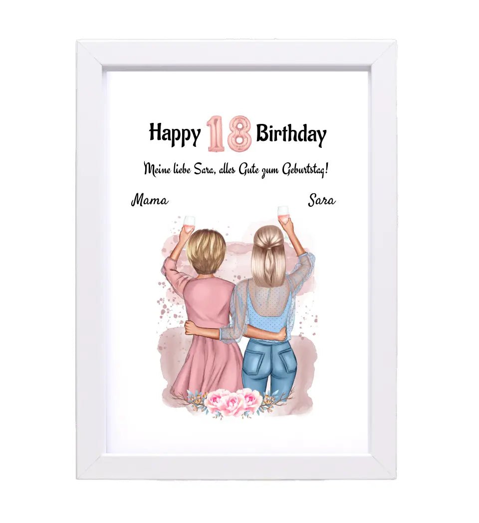 Tochter 18 Geburtstag Geschenk Poster - Cantty