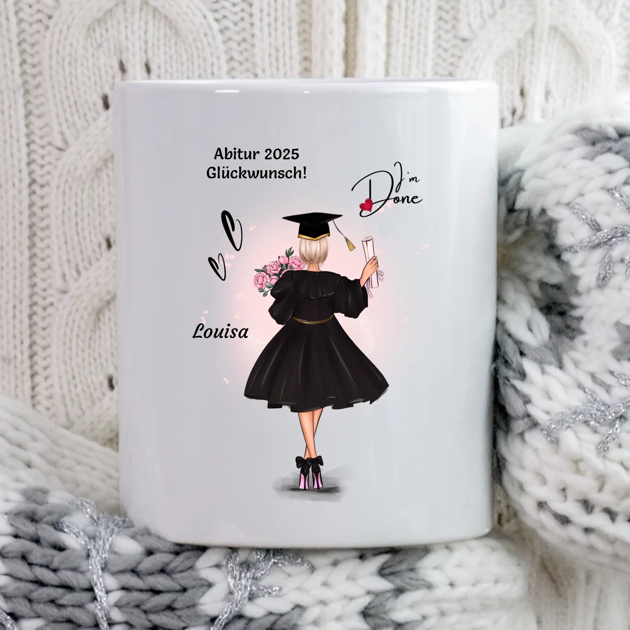 Tochter Abitur prüfung bestanden Tasse Geschenk - Cantty