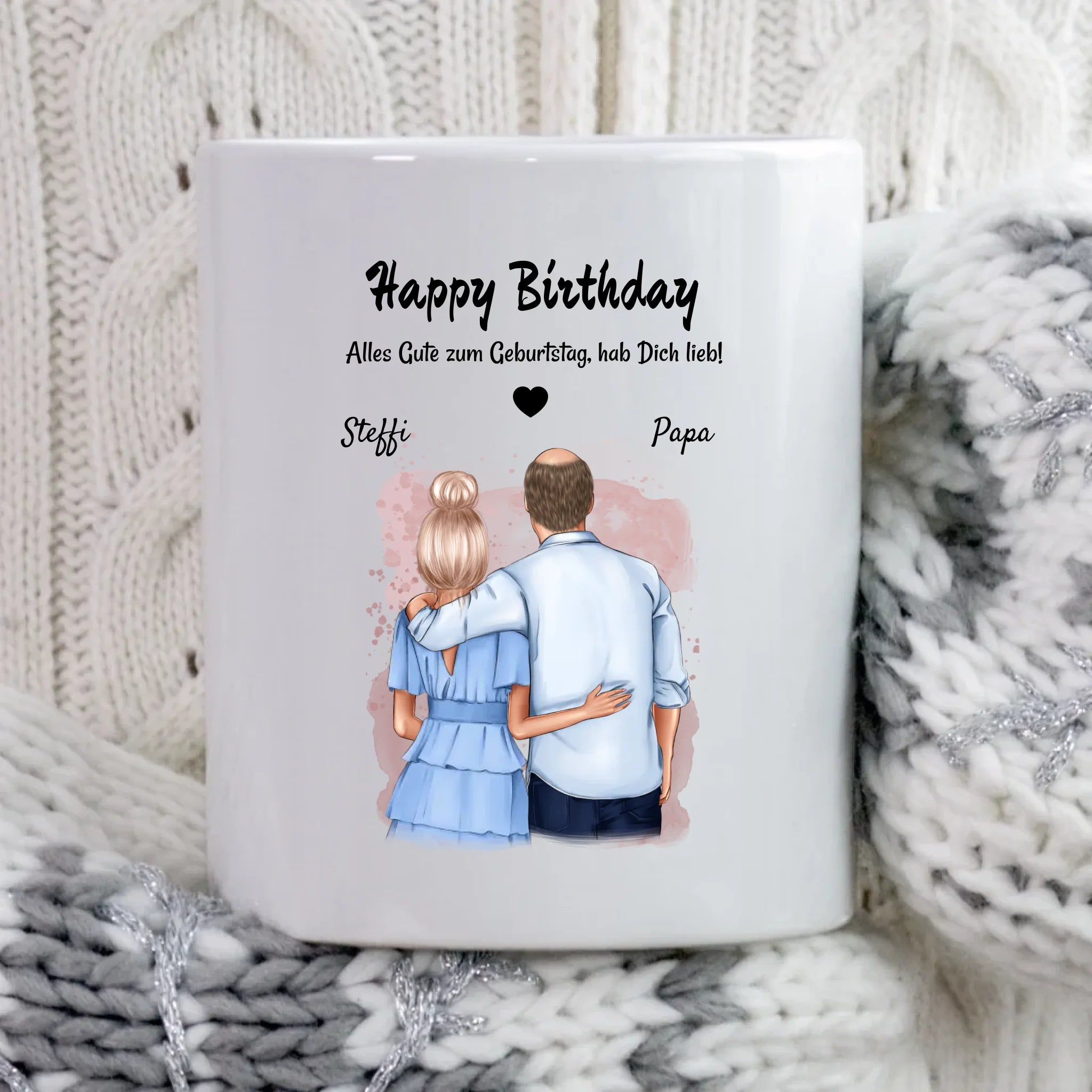 Tochter Geburtstag Geschenk Tasse von Vater - Cantty