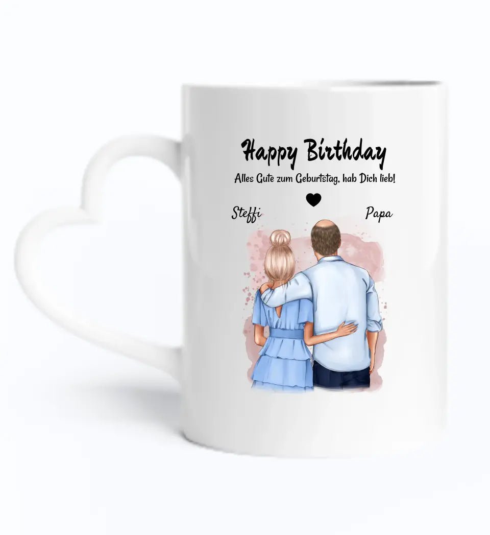 Tochter Geburtstag Geschenk Tasse von Vater - Cantty