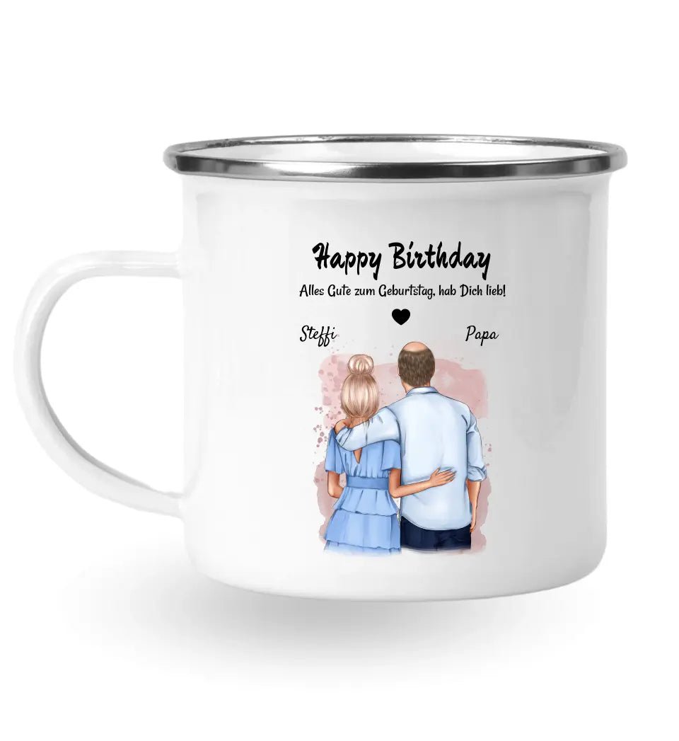 Tochter Geburtstag Geschenk Tasse von Vater - Cantty