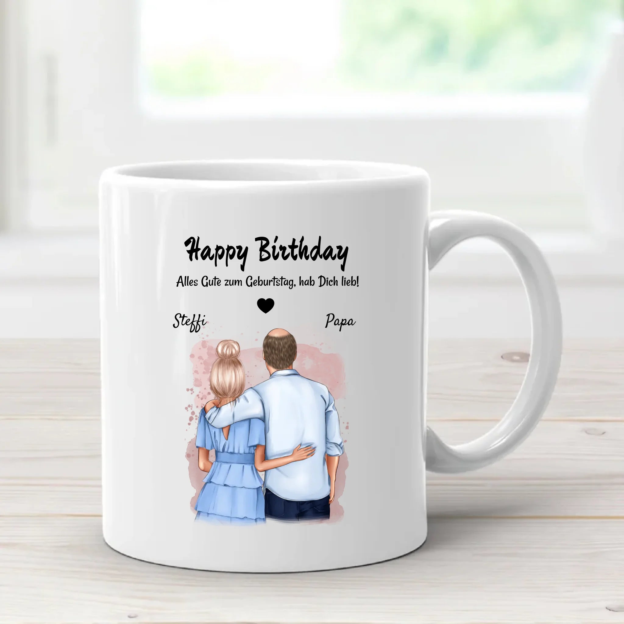 Tochter Geburtstag Geschenk Tasse von Vater - Cantty