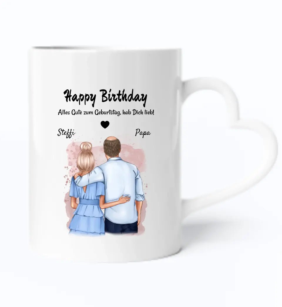 Tochter Geburtstag Geschenk Tasse von Vater - Cantty