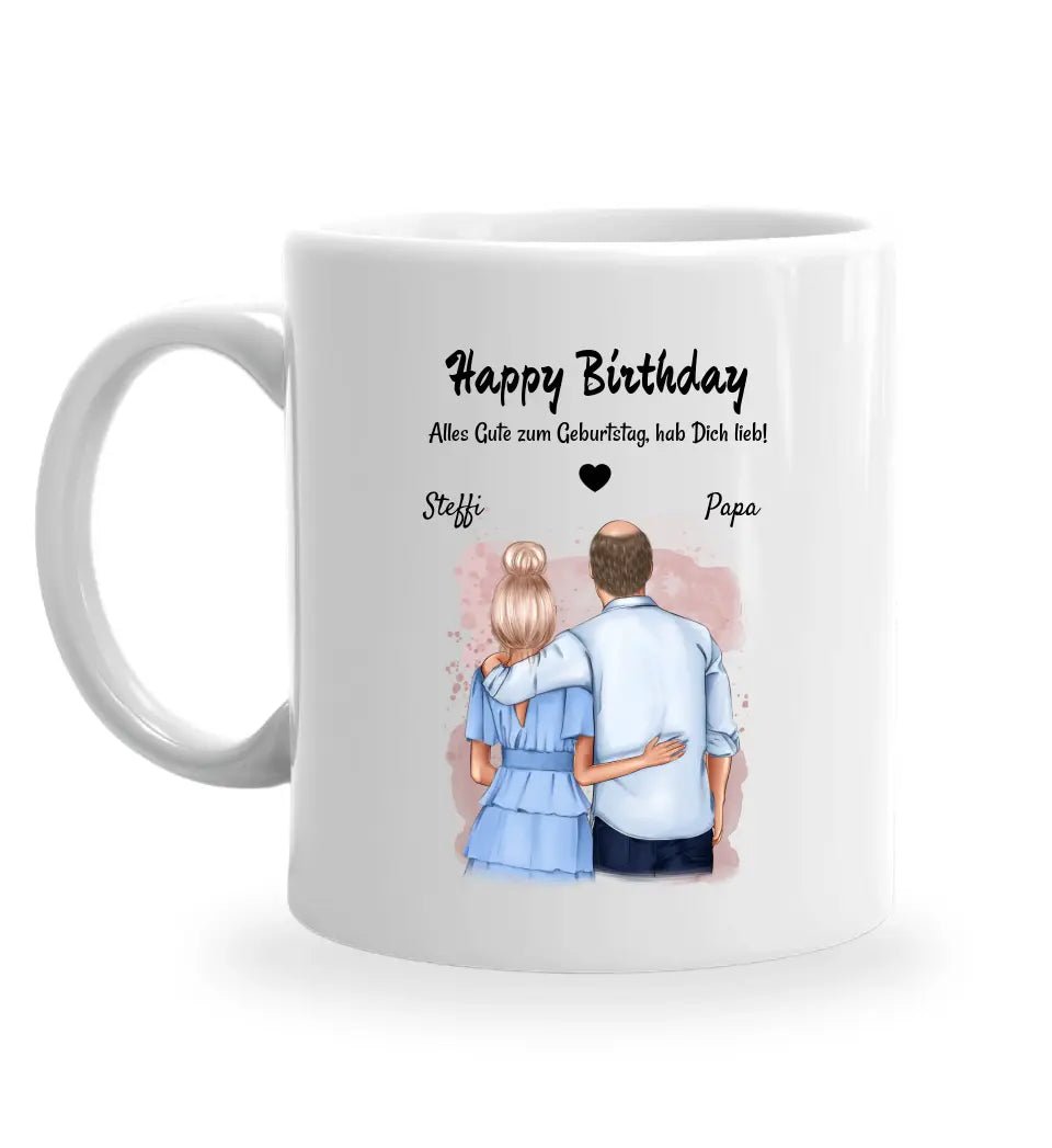 Tochter Geburtstag Geschenk Tasse von Vater - Cantty