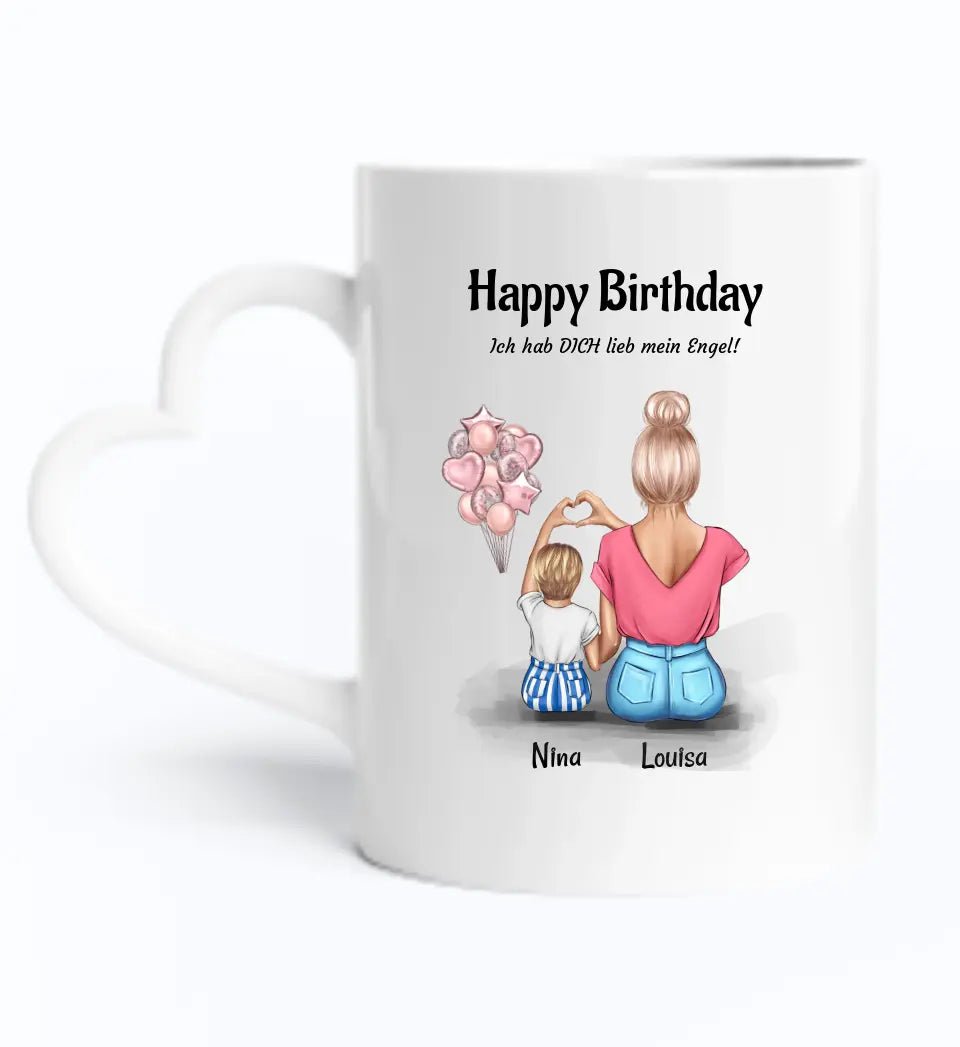 Tochter Geburtstagsgeschenk Tasse personalisiert - Cantty
